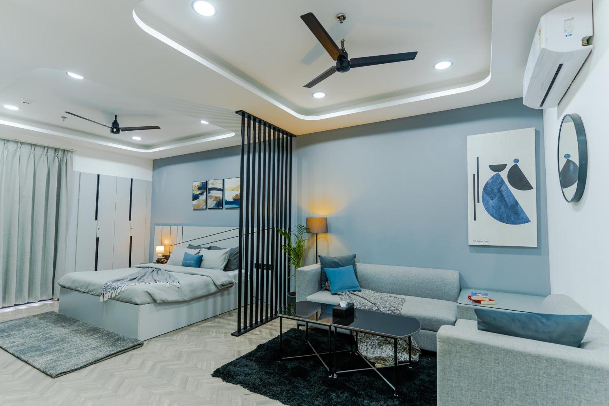 Bedchambers Luxury Apartment Near Golf Course Road Гургаон Екстериор снимка